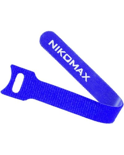NMC-CTV210-16-SB-BL-10 (10шт). Стяжка-липучка с мягкой пряжкой. NIKOMAX в Бийске