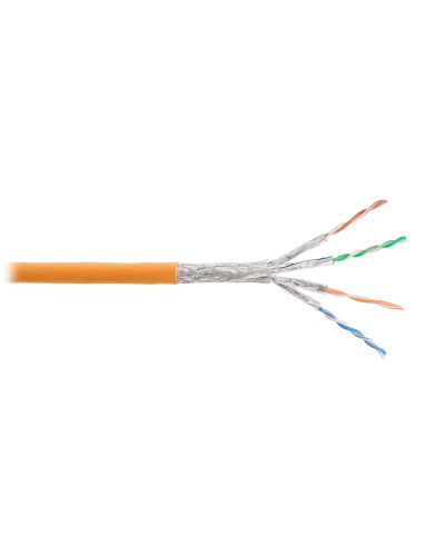 S/FTP 4pair, Cat8, Solid, In, нг(А)-HF (NMC 9585C-OR). Кабель «витая пара» (LAN) для структурированных систем связи. NIKOMAX в Бийске