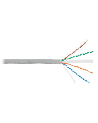U/UTP 4pair, Cat6, Solid, In, PVC (NMC 2140A-GY). Кабель «витая пара» (LAN) для структурированных систем связи. NIKOMAX в Бийске