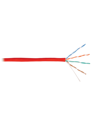 U/UTP 4pair, Cat5e, Solid, In, нг(А)-HF (NMC 9100C-RD). Кабель «витая пара» (LAN) для структурированных систем связи. NIKOMAX в Бийске
