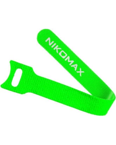 NMC-CTV240-16-SB-GN-10 (10шт). Стяжка-липучка с мягкой пряжкой. NIKOMAX в Бийске