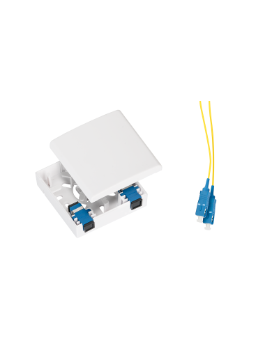 NMF-WO01SCAS2-CS-WT. Оптическая розетка. NIKOMAX в Бийске