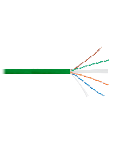 U/UTP 4pair, Cat6, Solid, In, нг(А)-HF (NMC 4140C-GN). Кабель «витая пара» (LAN) для структурированных систем связи. NIKOMAX в Бийске