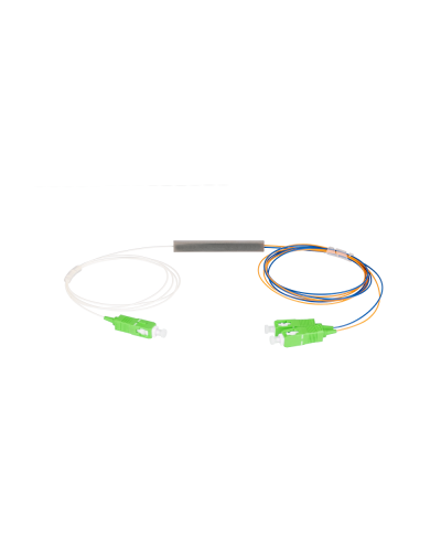 NMF-SPP1X2A1-SCA-M. Сплиттер планарный 1x2, 9/125мкм, SC/APC, 0.9 мм. NIKOMAX в Бийске