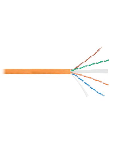U/UTP 4pair, Cat6, Solid, In, нг(А)-HF (NMC 2140C-OR). Кабель «витая пара» (LAN) для структурированных систем связи. NIKOMAX в Бийске