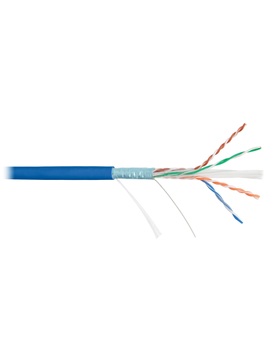 F/UTP 4pair, Cat6, Solid, In, нг(А)-HF (NMC 4240C-BL). Кабель «витая пара» (LAN) для структурированных систем связи. NIKOMAX в Бийске
