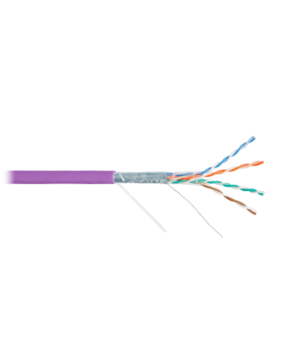 F/UTP 4pair, Cat5e, Solid, In, нг(А)-HF (NMC 4200C-VL). Кабель «витая пара» (LAN) для структурированных систем связи. NIKOMAX в Бийске