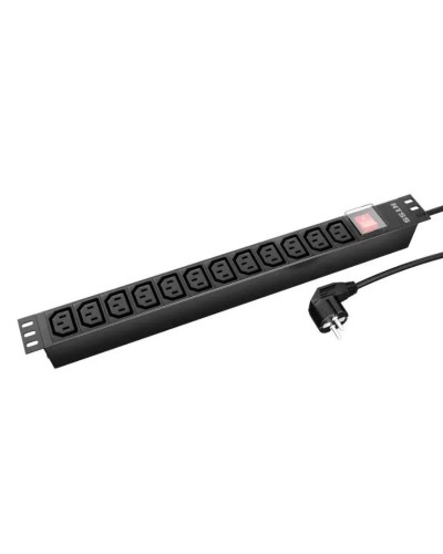 NTSS-PDU-DA2039 гор.размещ. 12xC13 базовые 16A Schuko 2м. Блок розеток 19. NTSS в Бийске