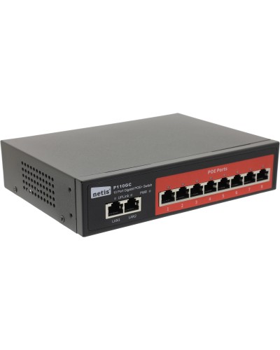 Netis P110GC. Коммутатор сетевой PoE неуправляемый. Netis в Бийске