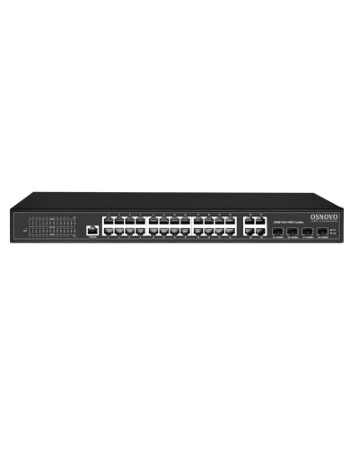 SW-8244/L(400W). Коммутатор 24-портовый  Gigabit Ethernet с PoE. OSNOVO в Бийске