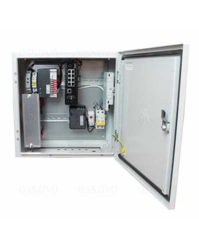 OS-44TB1(SW-60812/I). Уличная станция с термостабилизацией и резервным питанием. OSNOVO в Бийске