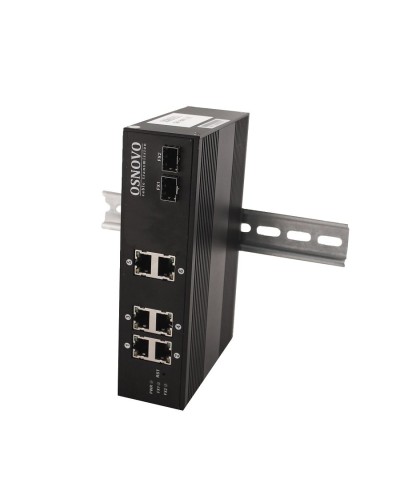 SW-8062/IC. Промышленный PoE коммутатор Gigabit Ethernet на 8 портов. OSNOVO в Бийске