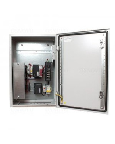 OS-46TB1(SW-80802/ILS(port 90W)). Уличная станция с термостабилизацией и резервным питанием. OSNOVO в Бийске