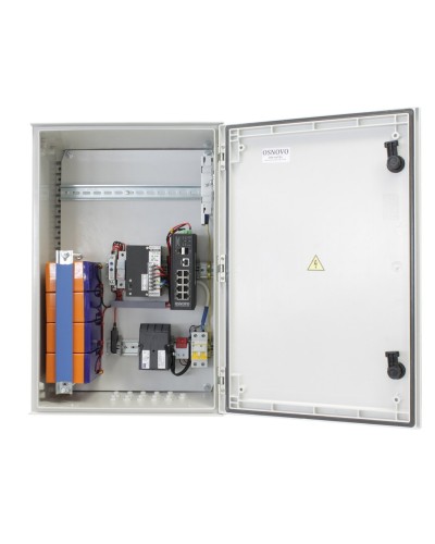 OSP-46TB1(SW-80802/ILS(port 90W)). Уличный коммутатор с PoE. OSNOVO в Бийске
