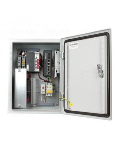 OS-34TB1(SW-80402/IL). Уличная станция с термостабилизацией и резервным питанием. OSNOVO в Бийске