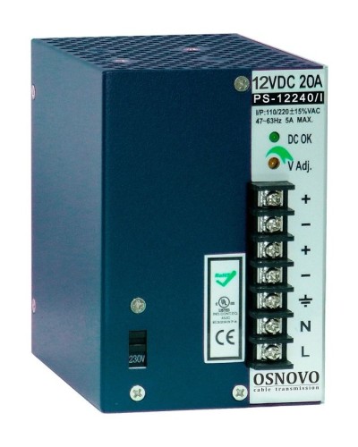 PS-12240/I. Блок питания промышленный. OSNOVO в Бийске
