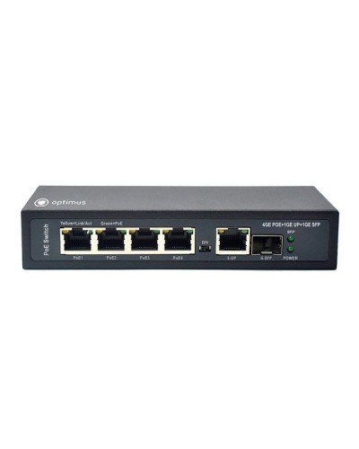 U1E-4G/1G/1S. Коммутатор с PoE . Optimus в Бийске