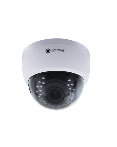 IP-E025.0(2.8-12)P_DP02. Видеокамера IP купольная. Optimus в Бийске