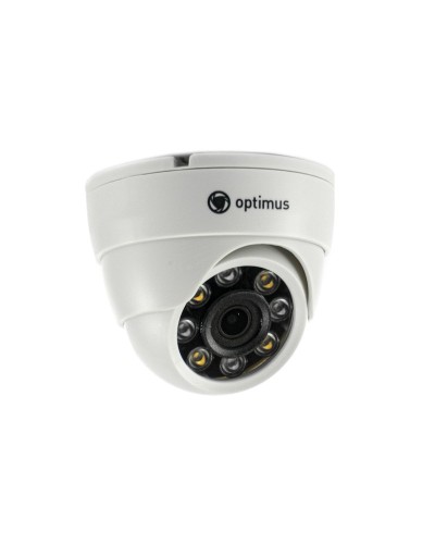 IP-E022.1(2.8)PF_V.1. Видеокамера IP купольная. Optimus в Бийске