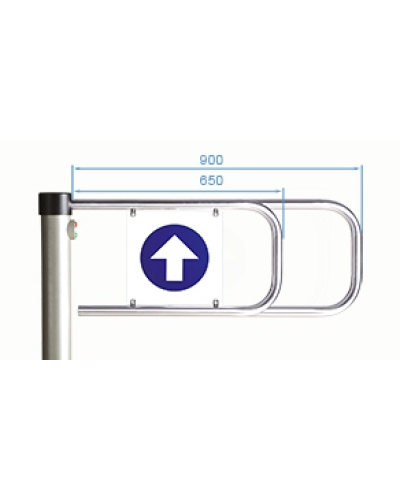 PERCo-ASG-650. Створка для калитки. PERCo в Бийске