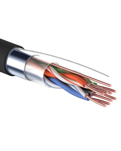 F/UTP 4PR 24AWG, CAT5e. OUTDOOR, 305м. PROconnect (01-0154). Кабель «витая пара» (LAN) для структурированных систем связи. PROCONNECT в Бийске