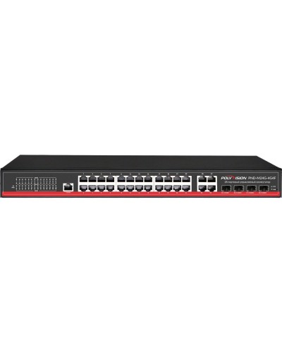 PND-M24G-4G4F. Коммутатор управляемый оптический 28 портовый. Polyvision в Бийске