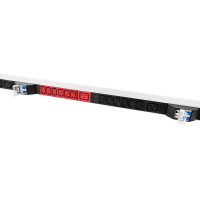 R-MC8-3x32-36C13-A-MI-1820-3-3PN. Вертикальный блок розеток. REM