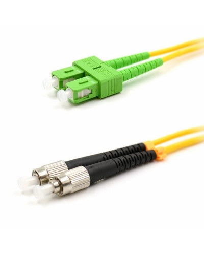 Патч-корд оптический переходной (SM), 9/125 (OS2), SC/APC-FC/UPC, (Duplex), PVC, 5м REXANT (50-2857-1): Патч-корд оптический в Бийске
