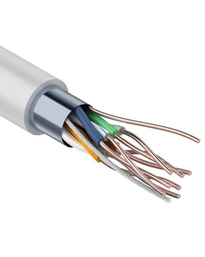 F/UTP 4PR 24AWG CAT5e 305м REXANT (01-0143). Кабель «витая пара» (LAN) для структурированных систем связи. Rexant в Бийске