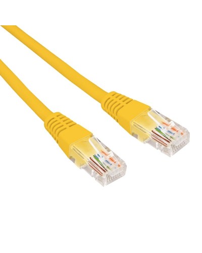 Патч-корд U/UTP CAT 6, RJ45-RJ45, 26AWG, LSZH, желтый, 0.5м REXANT (02-0295-05). Патч-корд UTP. Rexant в Бийске