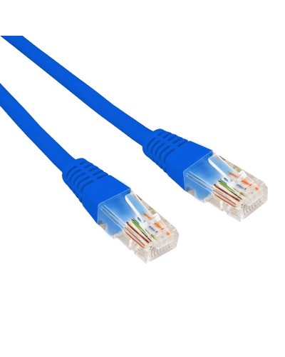 Патч-корд U/UTP CAT 6, RJ45-RJ45, 26AWG, LSZH, синий, 1.5м REXANT (02-0294-105). Патч-корд UTP. Rexant в Бийске