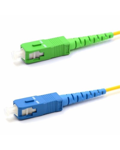 Патч-корд оптический переходной (SM), 9/125 (OS2), SC/APC-SC/UPC, (Simplex), LSZH, 10м REXANT (50-2062): Патч-корд оптический в Бийске