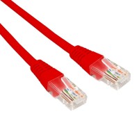 Патч-корд U/UTP CAT 6, RJ45-RJ45, 26AWG, LSZH, красный, 0.5м REXANT (02-0293-05). Патч-корд UTP. Rexant