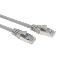 Патч-корд S/FTP CAT 6A (10G), RJ45-RJ45, 28AWG, LSZH, серый, 1м REXANT (02-0390-1). Патч-корд медный. Rexant