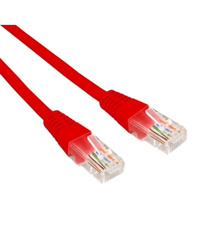 Патч-корд U/UTP CAT 6, RJ45-RJ45, 26AWG, LSZH, красный, 1.5м REXANT (02-0293-105). Патч-корд UTP. Rexant в Бийске