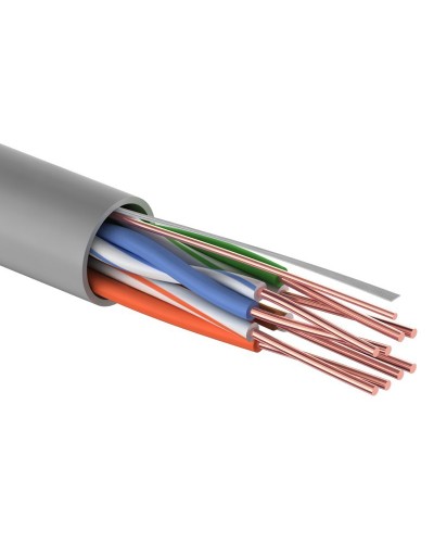 U/UTP, CAT 5e, ZH нг(А)-HF, 4PR, 24AWG, INDOOR, SOLID LIGHT 305 м (01-0059). Кабель «витая пара» (LAN) для структурированных систем связи. Rexant в Бийске