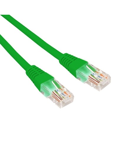 Патч-корд U/UTP CAT 6, RJ45-RJ45, 26AWG, LSZH, зеленый, 5м REXANT (02-0296-5). Патч-корд UTP. Rexant в Бийске