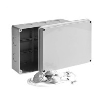 Коробка TYCO 240х195х90 (67066). Коробка ответвительная без гермовводов. RuVinil
