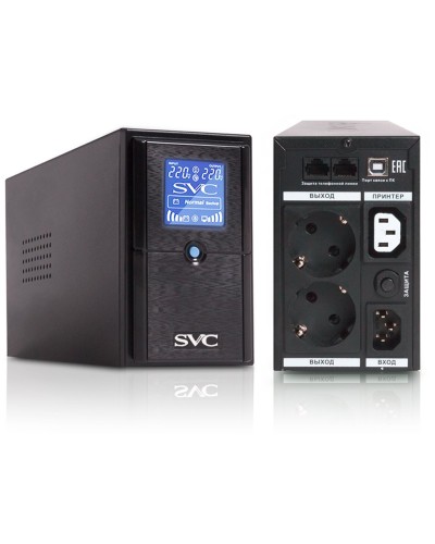 SVC V-600-L-LCD. Источник бесперебойного питания. SVC в Бийске
