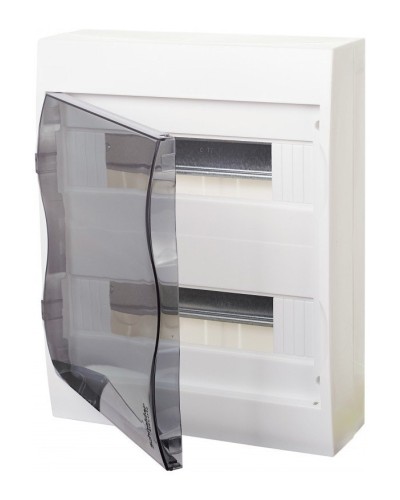 City9 Box 24 модулей навесной с прозрачной дверцей (EZ9E212S2SRU). Щиток модульный. Systeme Electric в Бийске