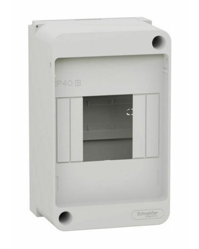 City9 Box XS 4 модуля без дверцы, белый (EZ9EAA104). Щиток модульный. Systeme Electric в Бийске