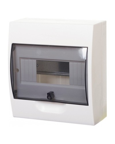 City9 Box 8 модулей навесной с прозрачной дверцей (EZ9E108S2SRU). Щиток модульный. Systeme Electric в Бийске