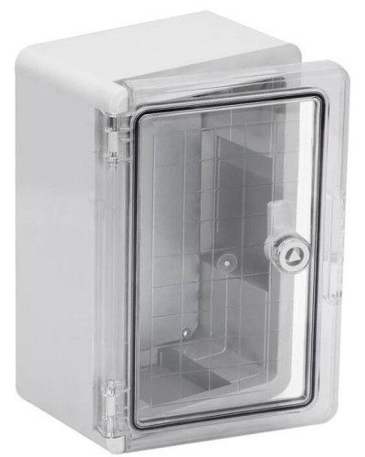 ЩМП-0-2, прозрачная крышка ABS, IP65, 350x250x150. Бокс пластиковый антивандальный. TDM ЕLECTRIC в Бийске