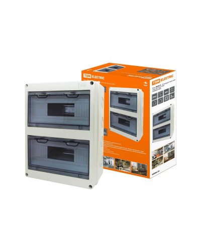 ЩРН-П-24 модулей навесной пластик IP65 (SQ0908-0006). Бокс. TDM ЕLECTRIC в Бийске