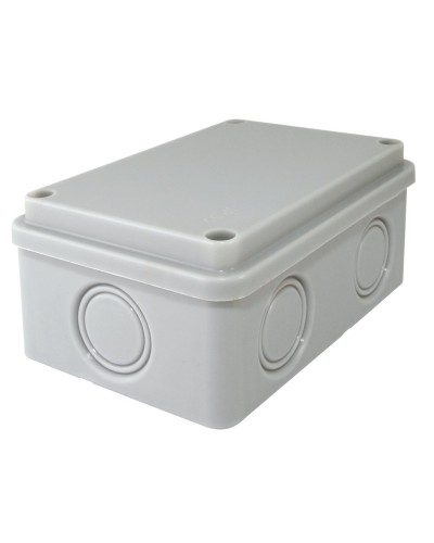 Коробка ОП 120х80х50мм, крышка, IP55, 6 вх., без гермовводов (SQ1401-0825). Распаячная коробка. TDM ЕLECTRIC в Бийске