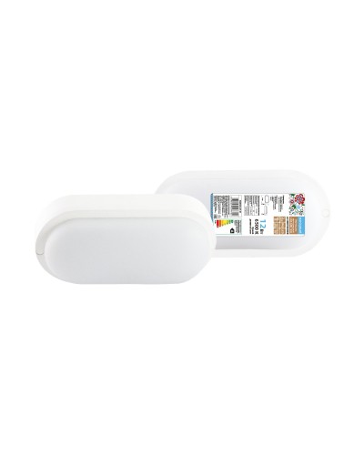 ДПП 3801 12Вт 6500К IP65 белый овал (SQ0366-0131). Светодиодный светильник LED. TDM ЕLECTRIC в Бийске