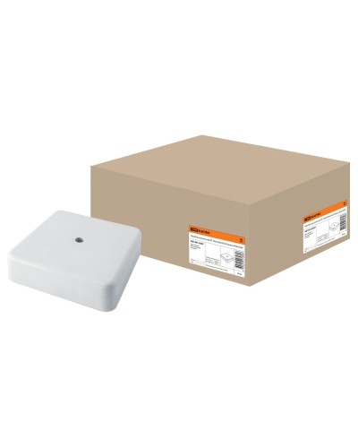 Коробка КР 100х100х29 ОП белая, IP40 (SQ1401-0207). Распаячная коробка. TDM ЕLECTRIC в Бийске