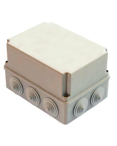 Коробка ОП 190х140х120мм, крышка, IP44, 10 гермовводов (SQ1401-1245). Распаячная коробка. TDM ЕLECTRIC в Бийске