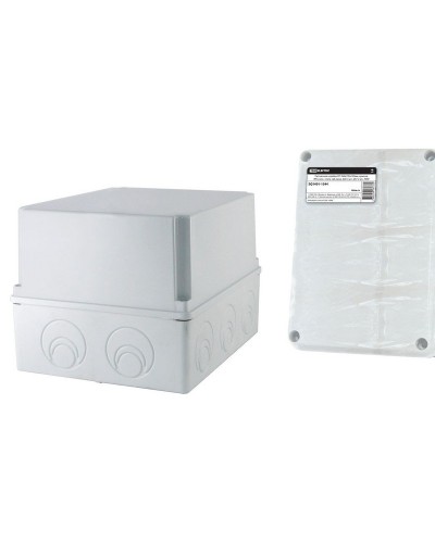 Коробка ОП 240х195х165мм, крышка, IP44, кабельные вводы d28-3шт, d37-2шт (SQ1401-1273). Распаячная коробка. TDM ЕLECTRIC в Бийске