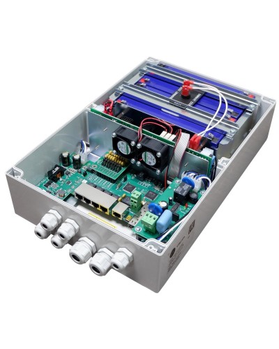 Tfortis PSW-1G4F UPS. Коммутатор с питанием по PoE. TFortis в Бийске